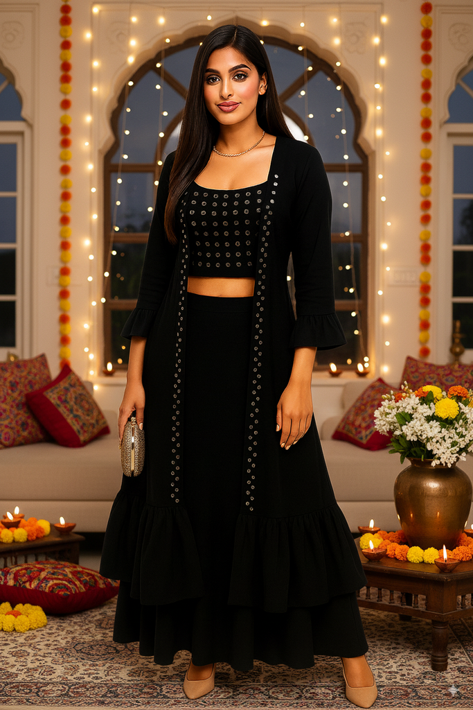 Indo-Western Fusion Outfit