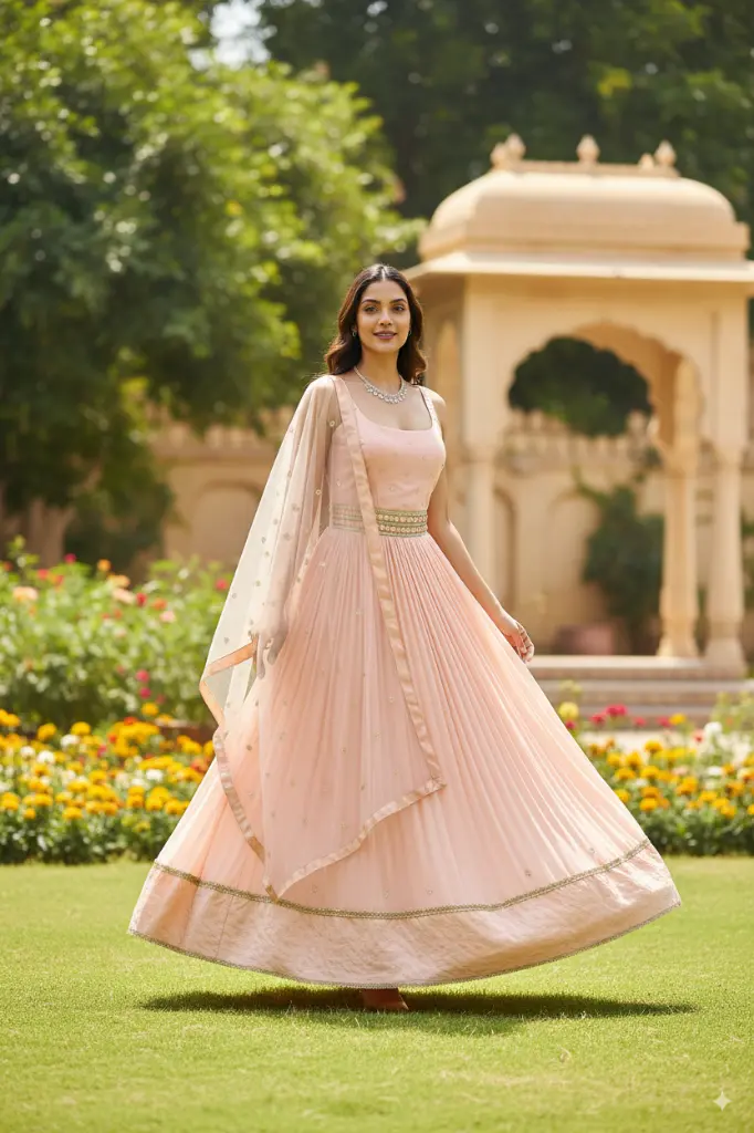 Anarkali gown