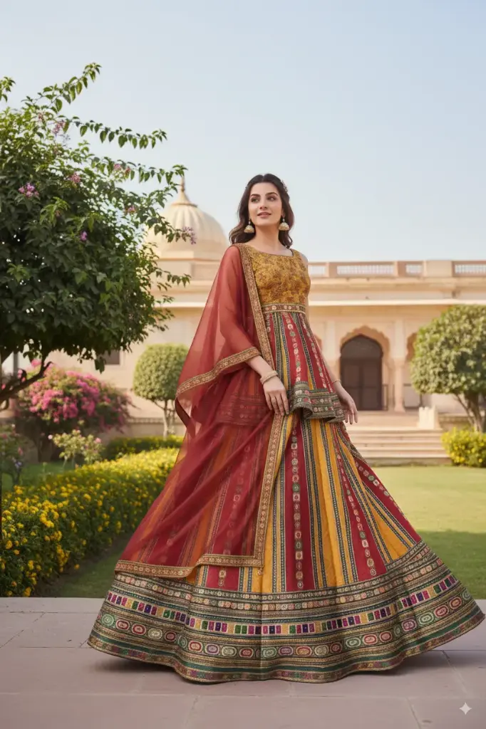 Lehenga Choli with Dupatta