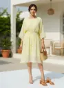 Bright yellow