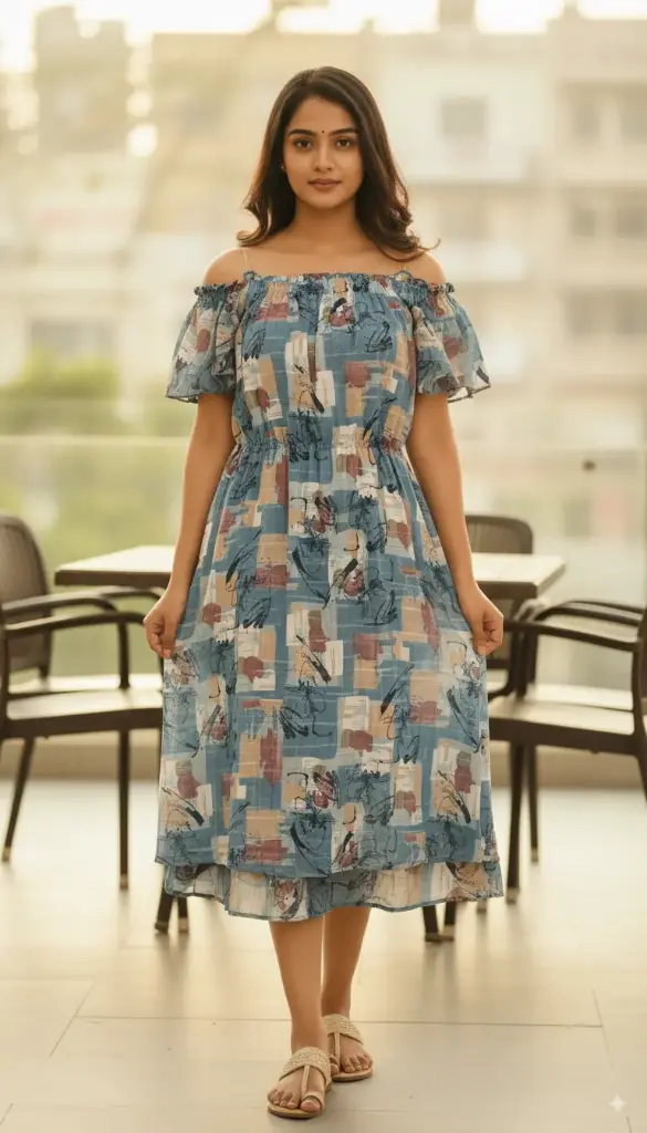 Stylish blue
