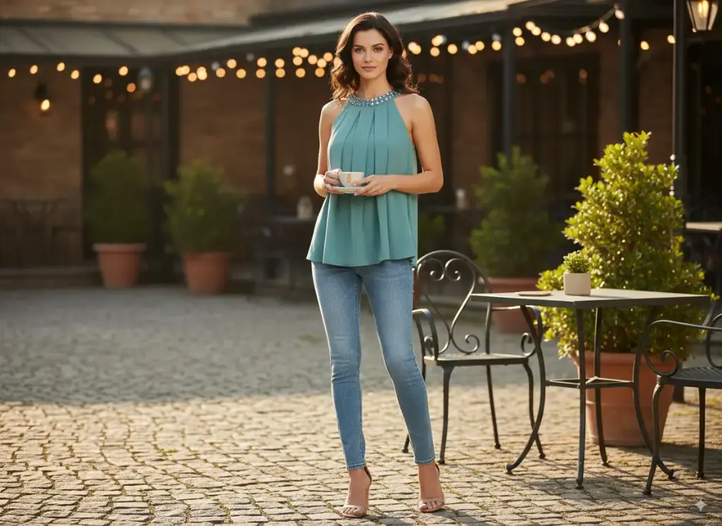 Pleated Top