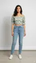 Smocked Crop Top