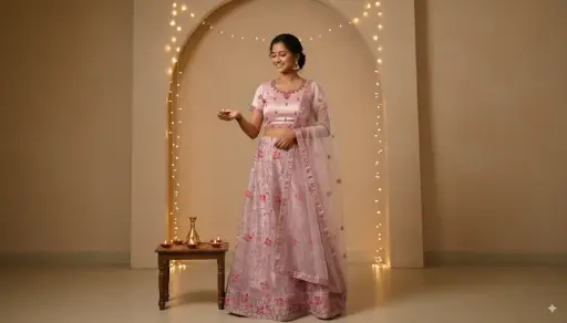 [SKU55] Blush Pink Floral