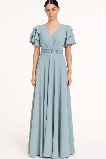 Pastel blue Party Gown (copy)
