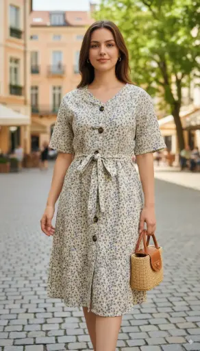 Floral Button-Down