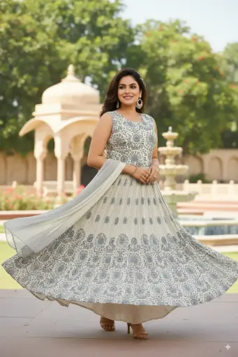 Anarkali gown