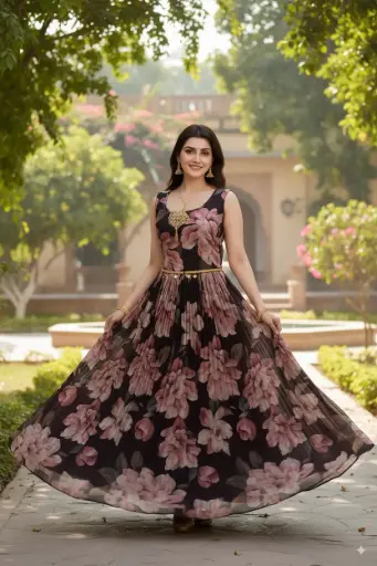 Indo-Western fusion style