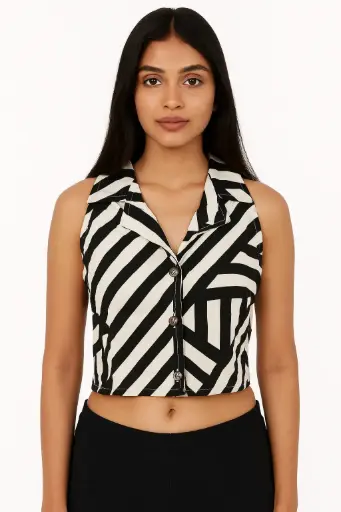 Women’s Sleeveless Crop Top
